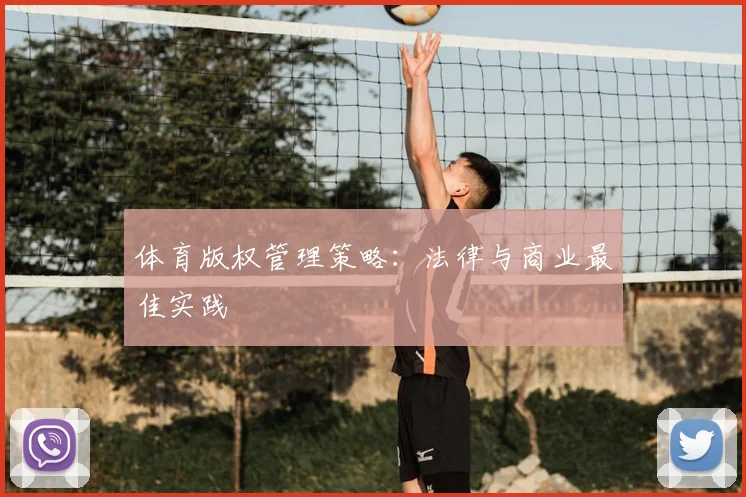 体育版权管理策略：法律与商业最佳实践
